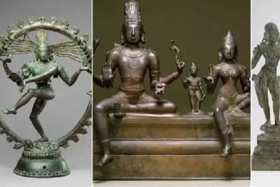 अमेरिका ने तमिलनाडु के मंदिरों से चुराई गई तीन प्राचीन मूर्तियां भारत को लौटाईं Art News India US News