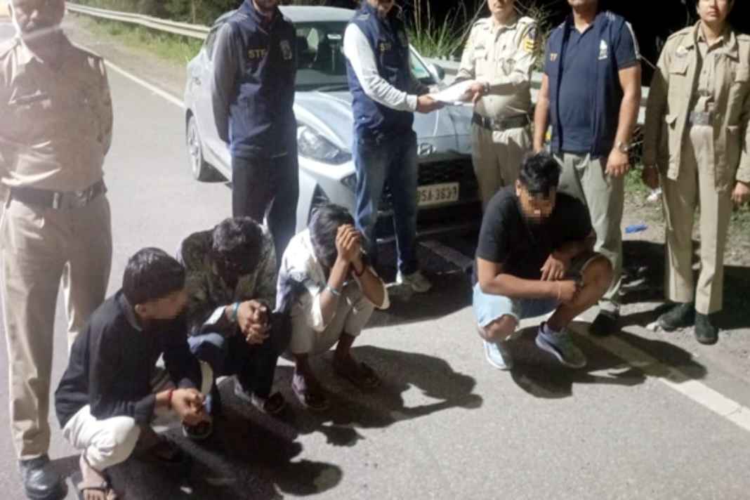 4 youths from Haryana arrested
