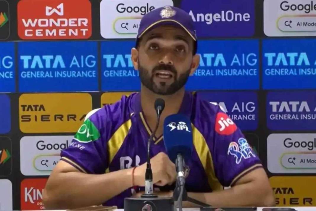 KKR की करारी हार के बाद बुरी तरह भड़के कप्तान रहाणे! आलोचकों को दिया ऐसा जवाब कि बोलती हो गई बंद Ajinkya Rahane