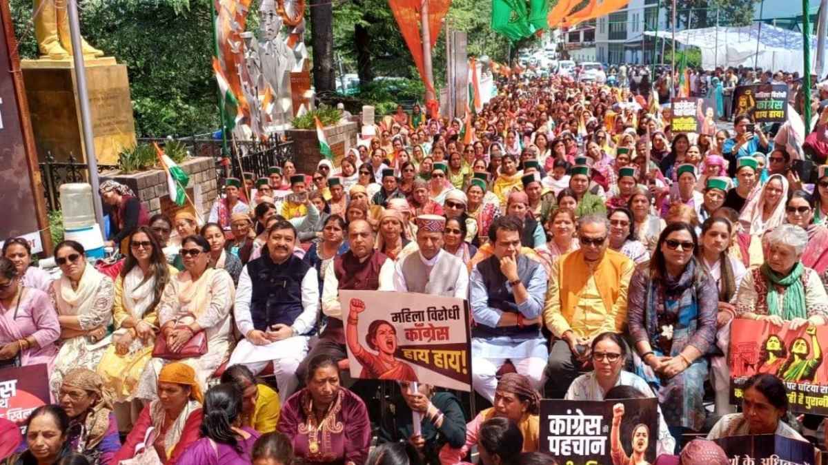 शिमला में नारी शक्ति का महासंग्राम: क्या कांग्रेस के लिए खतरे की घंटी है ‘जन आक्रोश पदयात्रा’? जानिए क्यों उबल रही हैं महिलाएं BJPs performance in Chaura Maidan