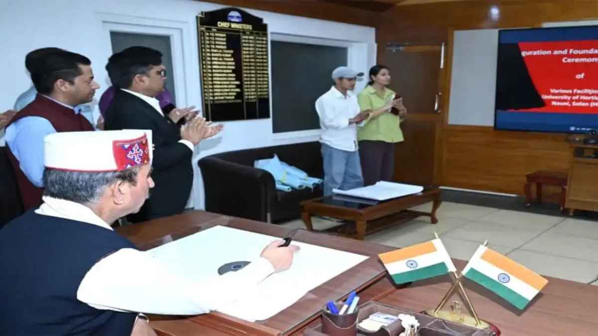हिमाचल के बागवानी क्षेत्र में बड़ा बदलाव, सीएम सुक्खू ने विवि को दी 34 करोड़ की सौगात CM Sukhu