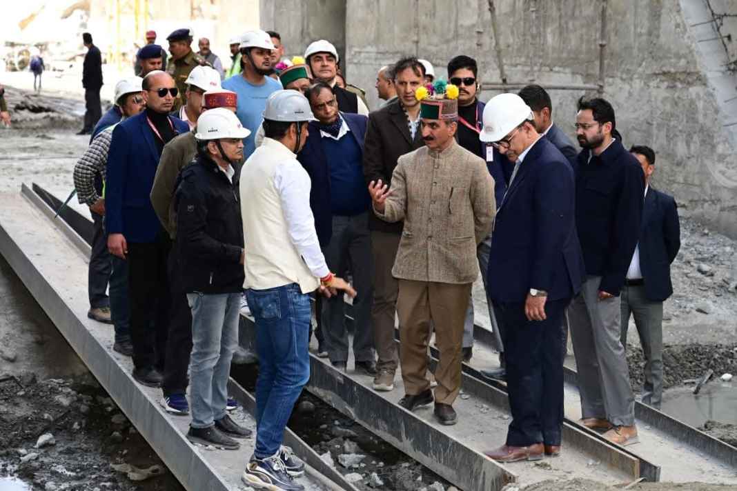 CM Sukhu At Kinnaur