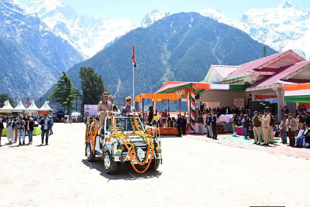 CM Sukhu Participating in Himachal Day Program