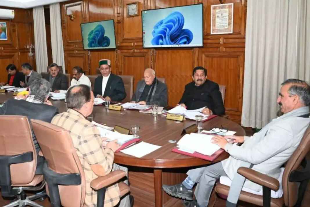 सुक्खू कैबिनेट की महाबैठक: क्या पंचायत चुनाव से पहले मिलेगी बंपर सरकारी नौकरी? जानें शिमला रोपवे पर नया अपडेट Cabinet meeting