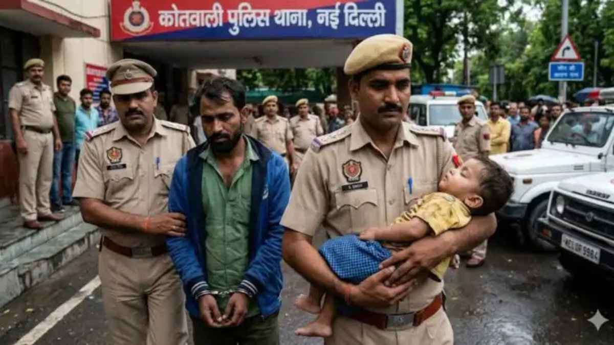 चांदनी चौक से 1.5 साल के मासूम का अपहरण: 20 हजार के लालच में बंगाल के शातिर ने रची साजिश ChandniChowk