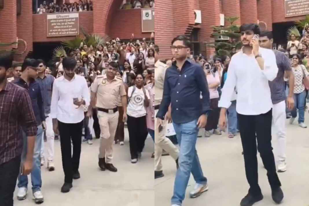 गार्गी कॉलेज चुनाव में भारी बवाल: डूसू अध्यक्ष की ‘जबरन एंट्री’ से सहमी छात्राएं, जानें कैसे एक फोन कॉल ने बिगाड़ा माहौल DUSU presidents forced entry