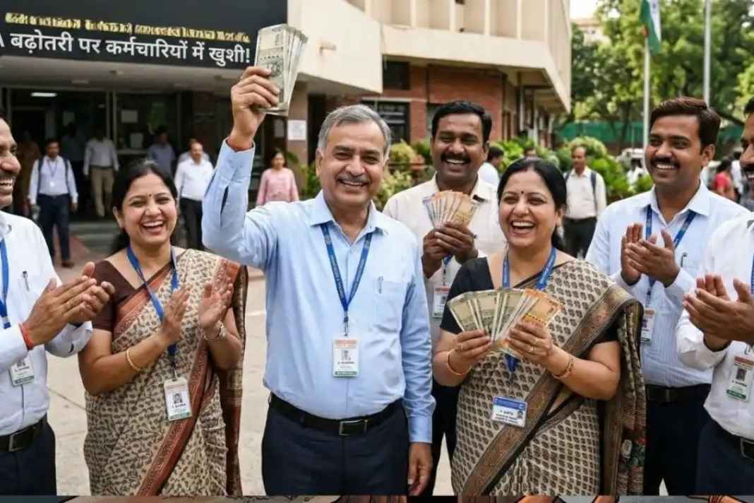 केंद्रीय कर्मचारियों के लिए बड़ी खुशखबरी, DA 2% बढ़ा, अब मिलेगा 60% महंगाई भत्ता, जनवरी से मिलेगा एरियर Delhi