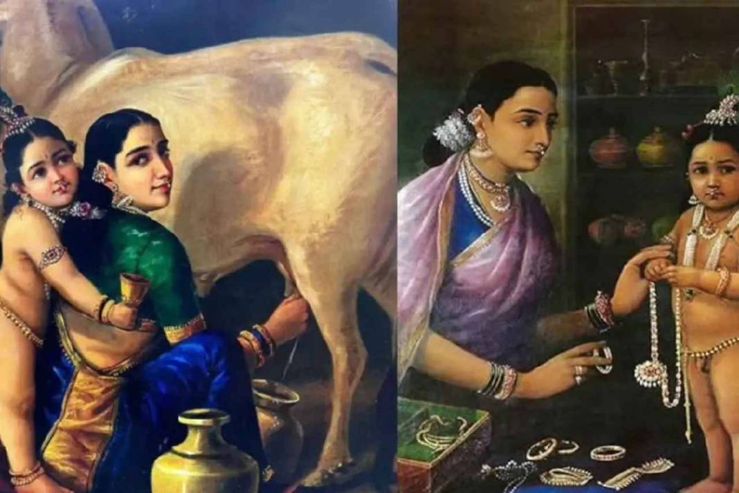 राजा रवि वर्मा की ‘यशोदा-कृष्ण’ पेंटिंग ने मचाया धमाल, 247 करोड़ में बिकी, हुसैन का रिकॉर्ड तोड़ा Delhi News 8