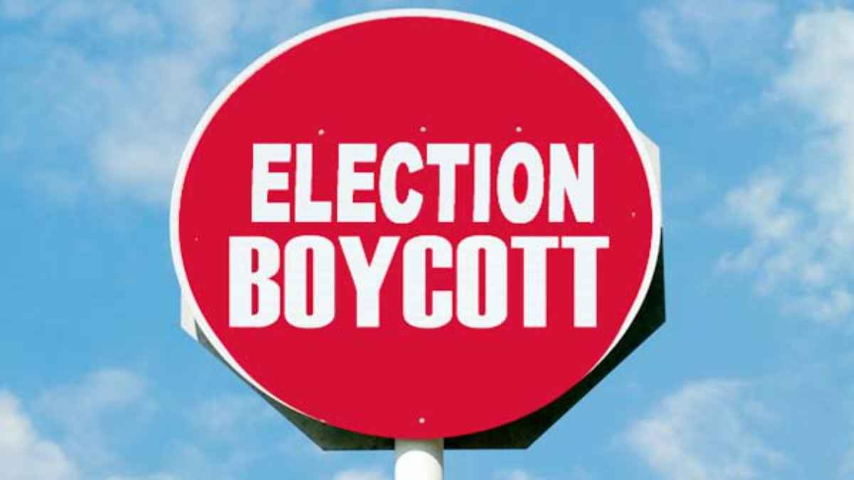 Election Boycott