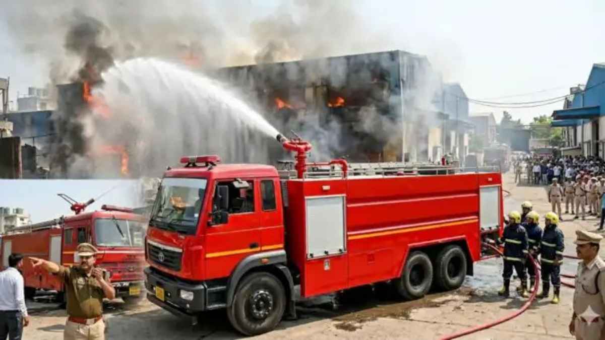 अब मिनटों में बुझेगी भीषण आग, दमकल विभाग के बेड़े में शामिल हुआ 22 हजार लीटर वाला ‘बाहुबली’ फायर टेंडर FireFighters