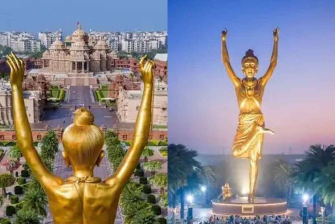 Idol installed in Akshardham Temple