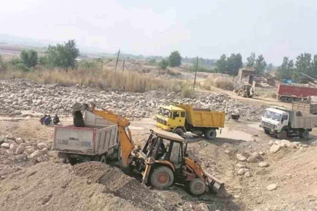 Illegal mining
