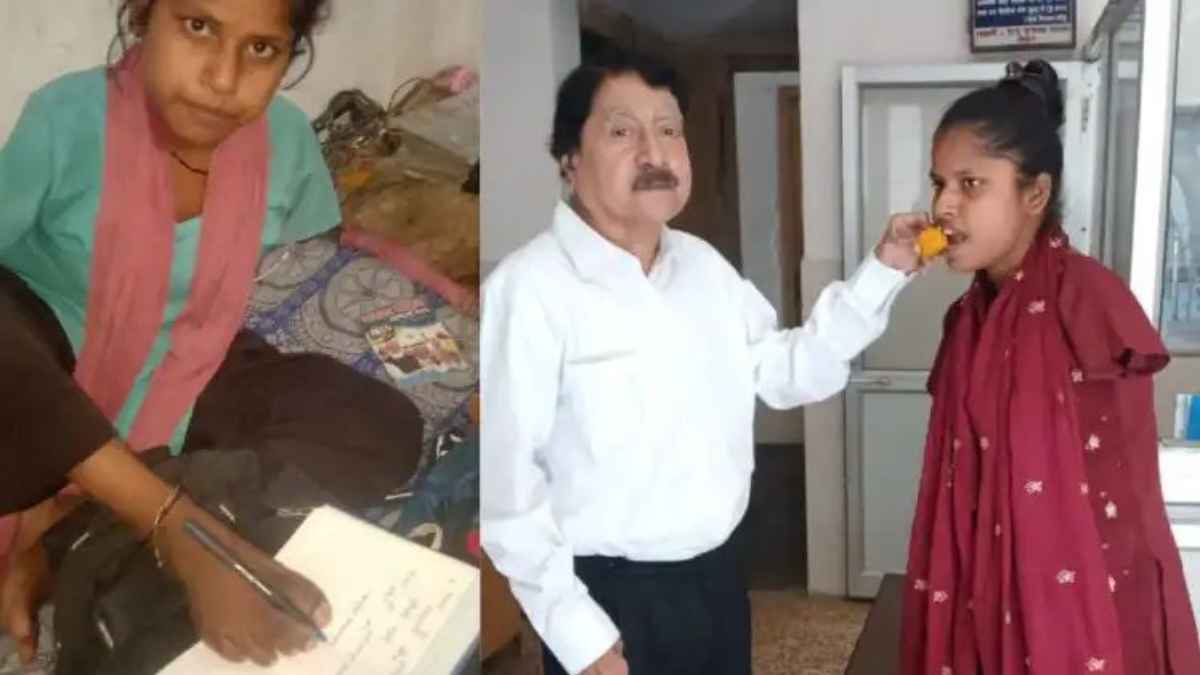 बिना हाथों के शिवानी ने पैरों से लिख दी सफलता की कहानी, इंटर परीक्षा में 60% अंक लाकर पेश की मिसाल Inspiration