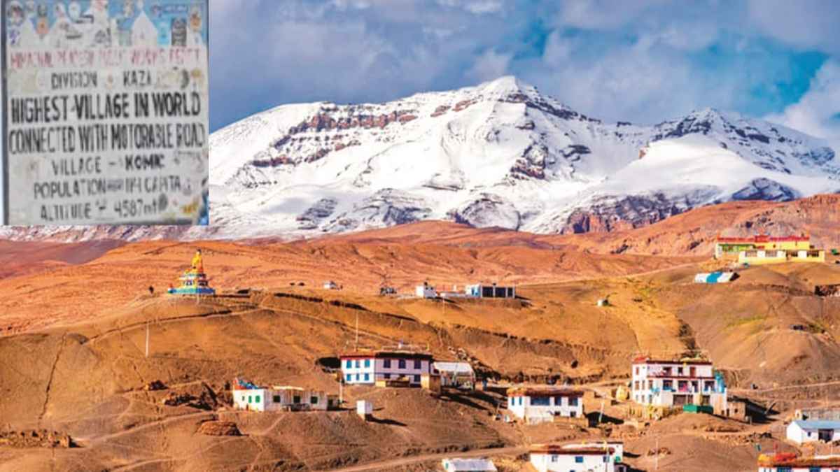 बर्फ के बीच 15 हजार फीट पर लोकतंत्र का जश्न! देश के सबसे ऊंचे पोलिंग बूथ पर 77 वोटर रचेंगे इतिहास Kaumik booth in Langja Panchayat