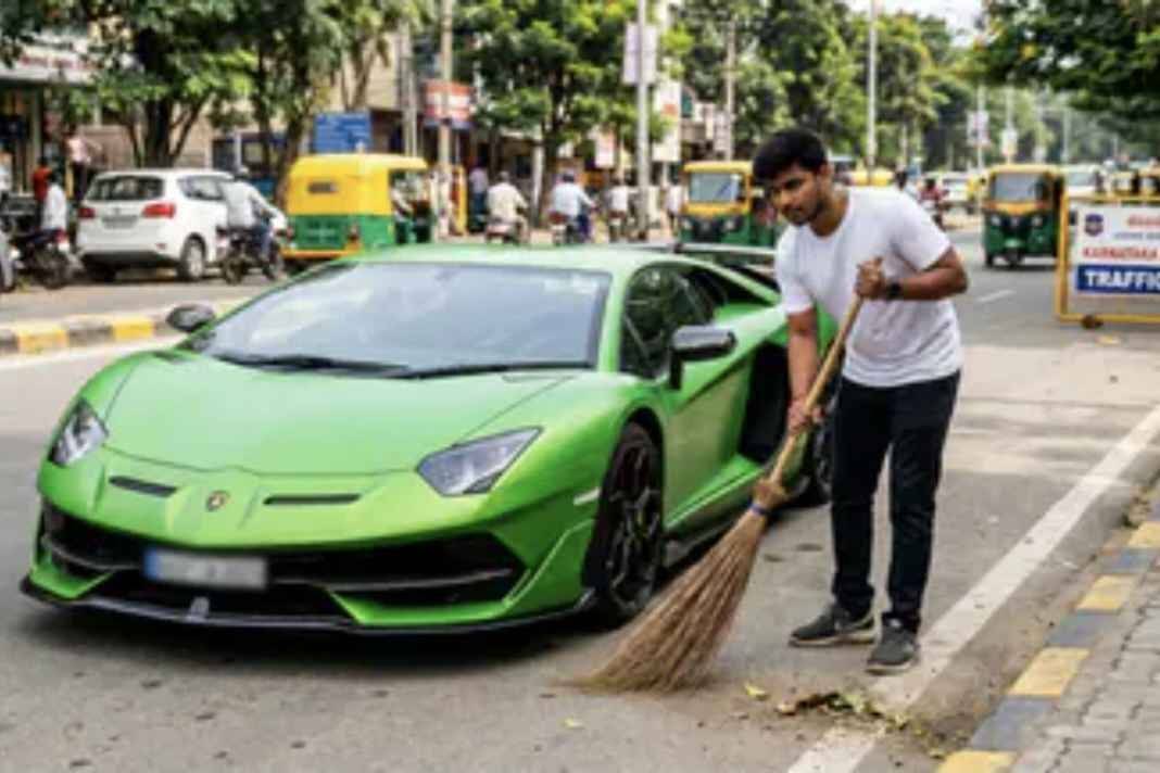 लेम्बोर्गिनी से फर्राटा भरने वाले को हाईकोर्ट की अनोखी सजा! जज ने कहा- ‘जाओ सड़क पर झाड़ू लगाओ’ Lamborghini owner