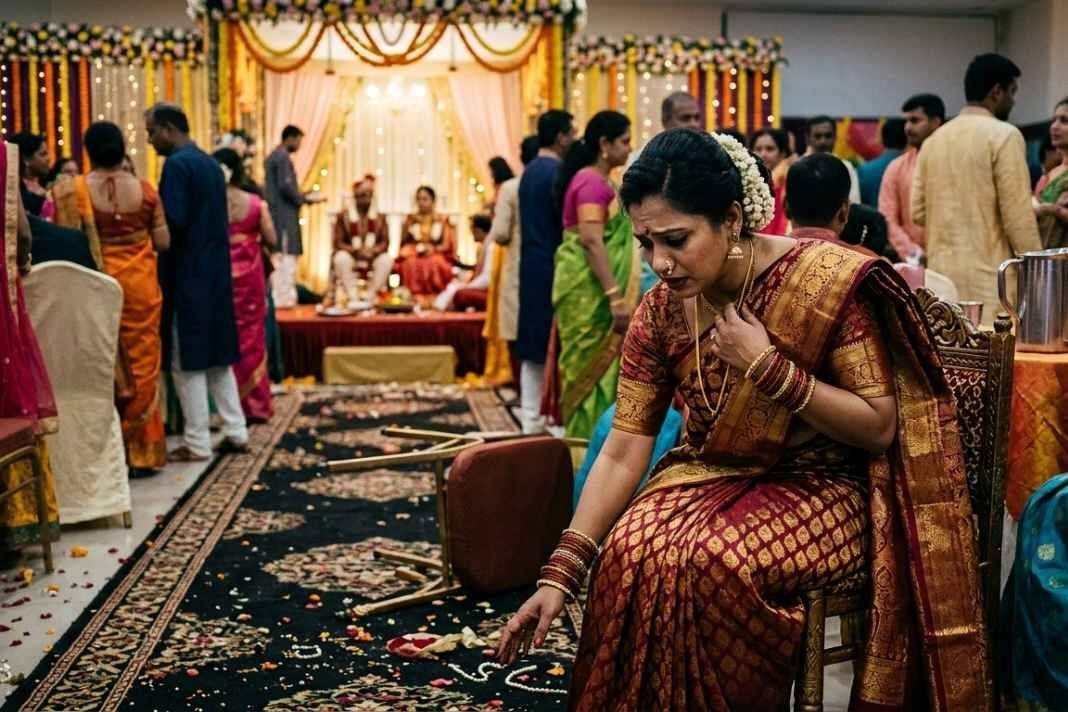 शादी के जश्न में अचानक मची भगदड़ में महिला ने खोया सोने का लॉकेट, पुलिस कर रही मामले की जांच; जानें पूरा मामला Lost gold locket