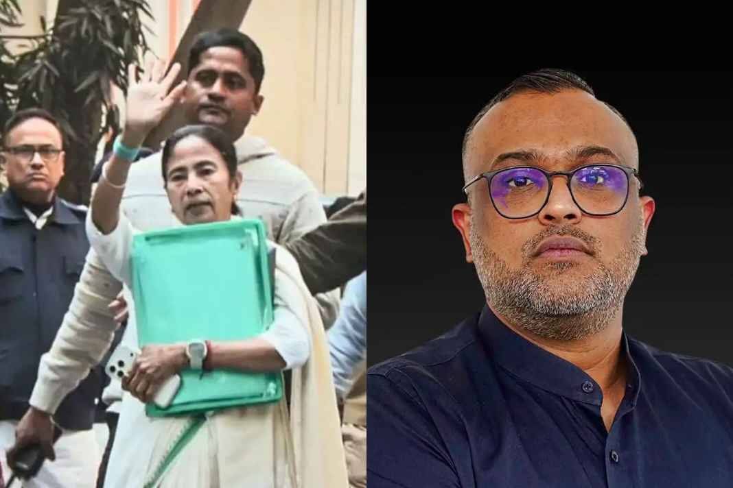 TMC की बढ़ी मुश्किलें: बंगाल चुनाव से पहले I-PAC के निदेशक विनेश चंदेल को ED ने किया अरेस्ट, जानें पूरा मामला Mamata Banerjee and Vinesh Chandel