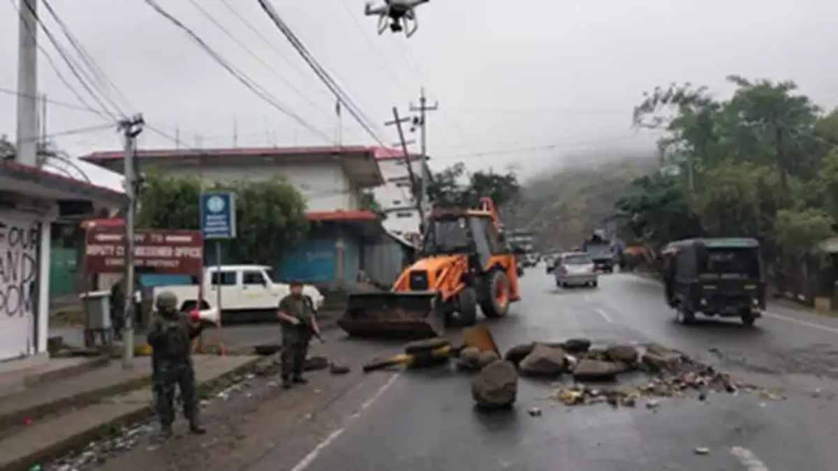मणिपुर में फिर भड़की भयंकर हिंसा, तड़के हुई भारी गोलीबारी में तीन लोगों की दर्दनाक मौत Manipur violence
