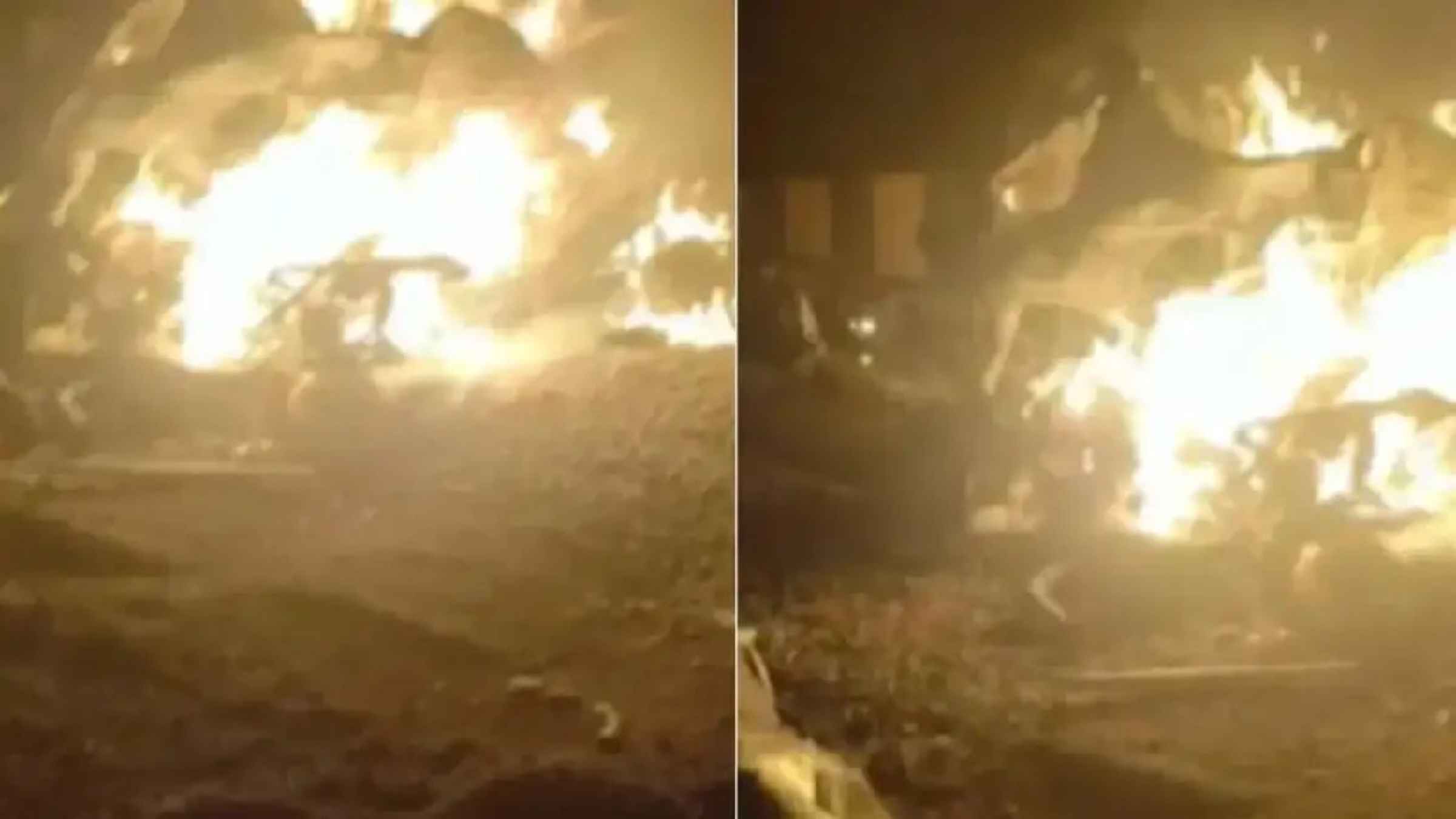 मिर्जापुर में रात के अंधेरे में मौत का तांडव, ट्रक ने कार-बोलेरो को रौंदा, 11 लोग जिंदा जले, हाईवे बना श्मशान Mirzapur accident