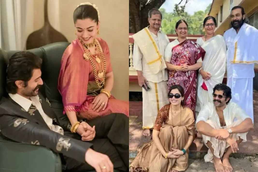 शादी के बाद पहले बर्थडे पर इमोशनल हुईं रश्मिका मंदाना! पिता ने दिया ऐसा अनमोल तोहफा, विजय देवरकोंडा के साथ सामने आईं तस्वीरें Rashmika Mandannas 30th birthday