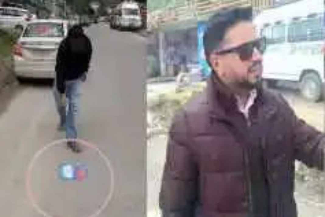 मनाली की सड़क पर कचरा फेंकना पड़ा भारी: एसडीएम ने बीच सड़क लुधियाना के डॉक्टर की लगाई क्लास, उठवाया जूठा पिज्जा SDM reprimanded the tourist