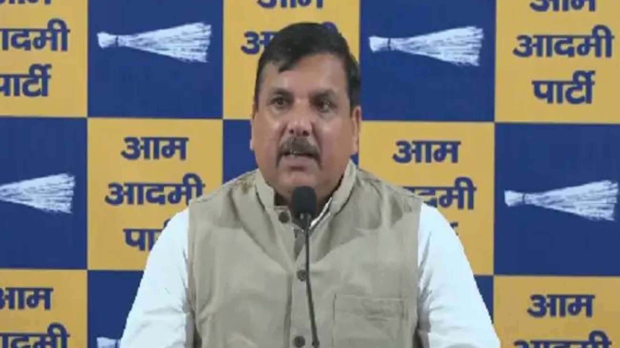 संजय सिंह ने बीजेपी की तस्वीरों को बताया ‘फर्जी और बेबुनियाद’, बोले- केजरीवाल की छवि खराब करने की साजिश, LG और CM के घर भी खोलो Sanjay Singh