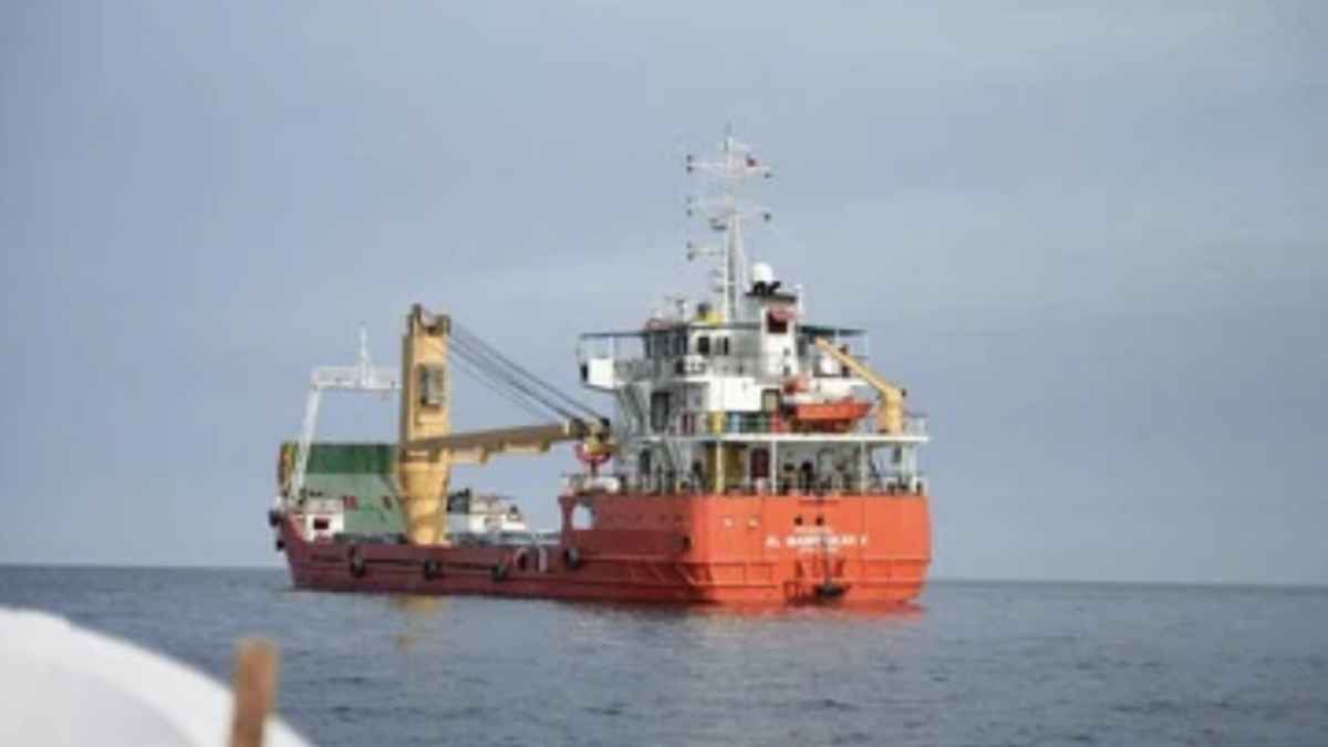 Shots fired on Indian ship
