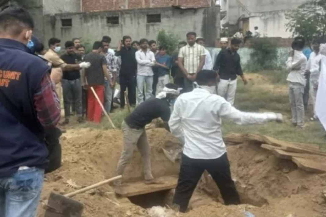 Uproar over the death of a young woman in Meerut