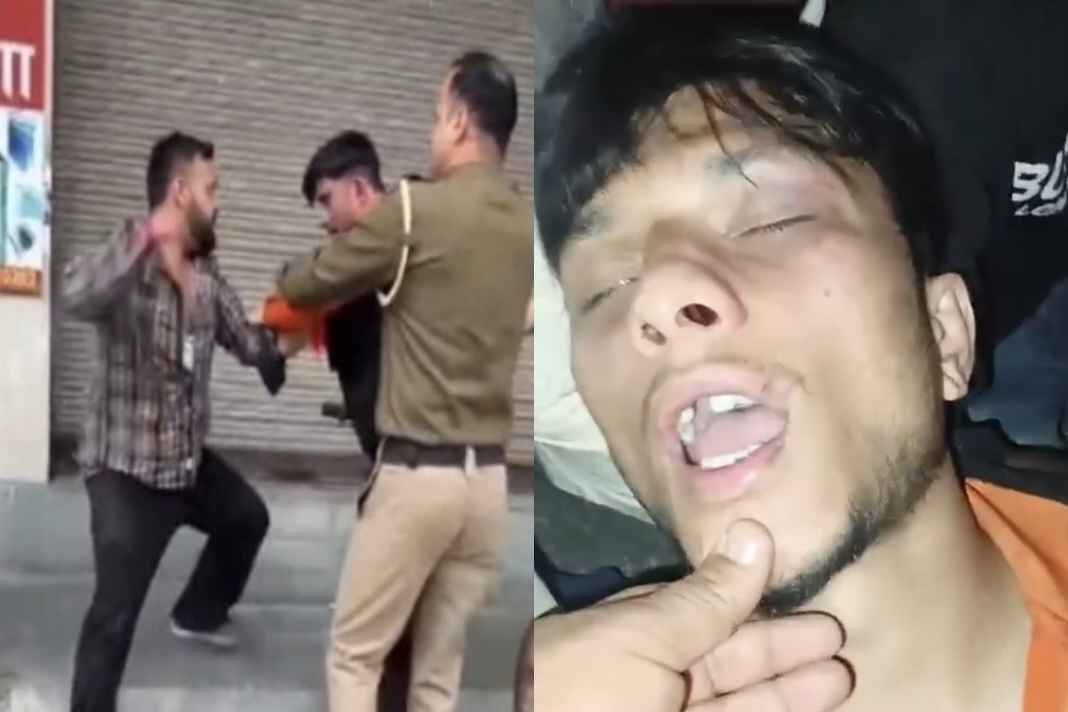 पुलिस के सामने डिलीवरी बॉय को रेस्टोरेंट मालिक ने बेरहमी से पीटा, तोड़ा दांत और लूटे पैसे, दहला देने वाला वीडियो हुआ वायरल Young Man Beaten in Sundernagar