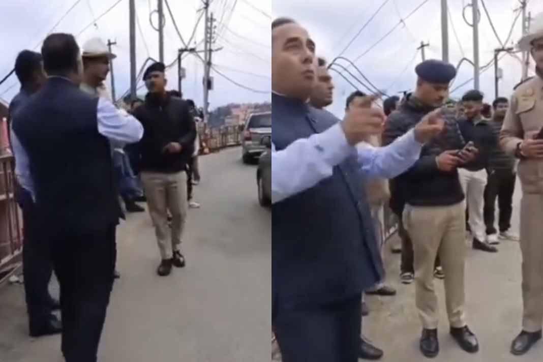 शिमला में हाई वोल्टेज ड्रामा: बीच सड़क पर पुलिस ने रोकी कांग्रेस नेता की गाड़ी, बोले- ‘ये लोग मेरा मर्डर कर देंगे’ Yudhveer Singh Bains