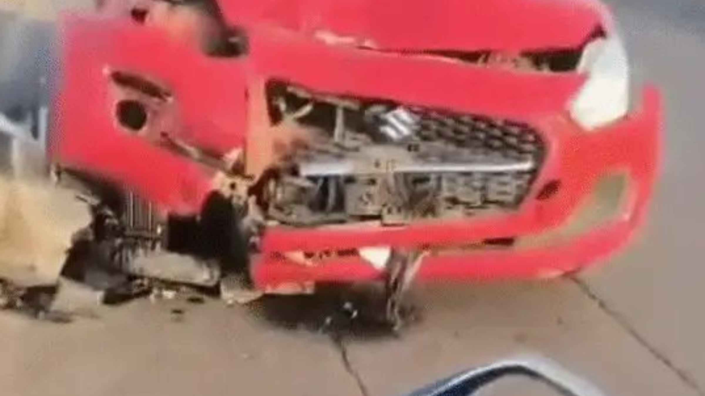 delhi road accident 