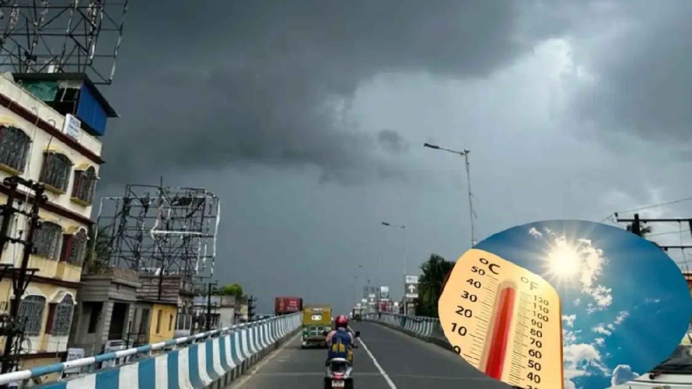 delhi weather update rain alert