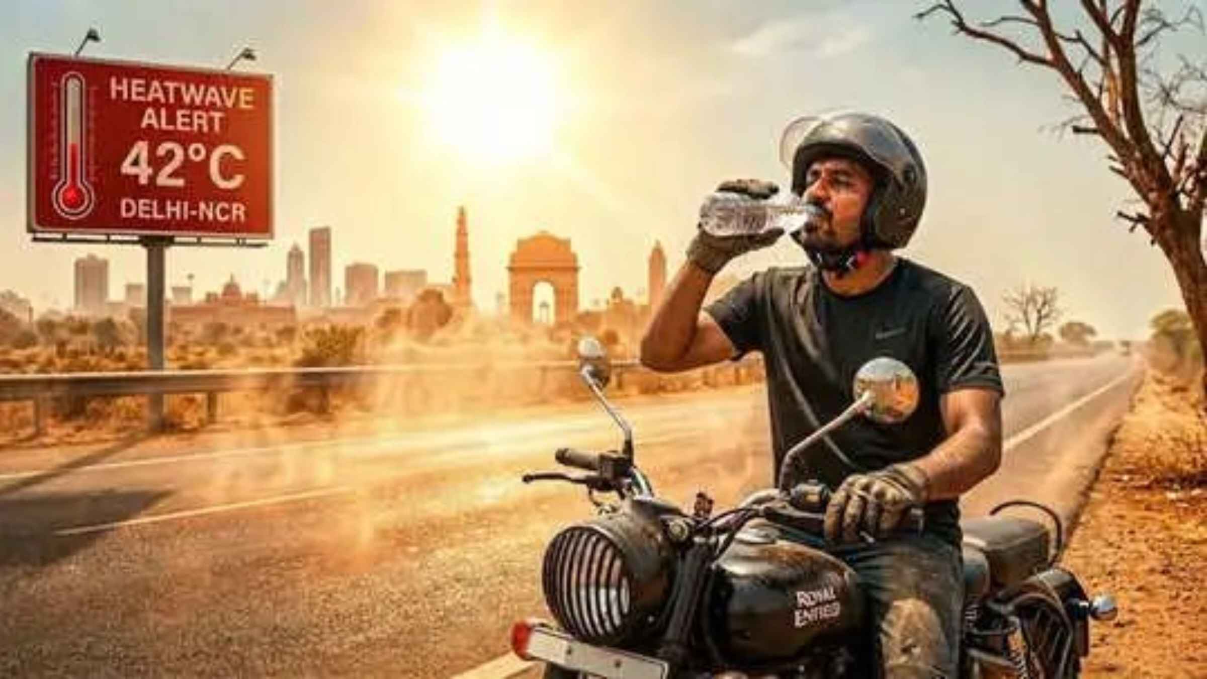 44 डिग्री पारे में बाइक से निकलना है जरूरी? हीटस्ट्रोक से बचने के लिए अपनाएं ये 6 आसान टिप्स heatstroke symptoms sunstroke protection