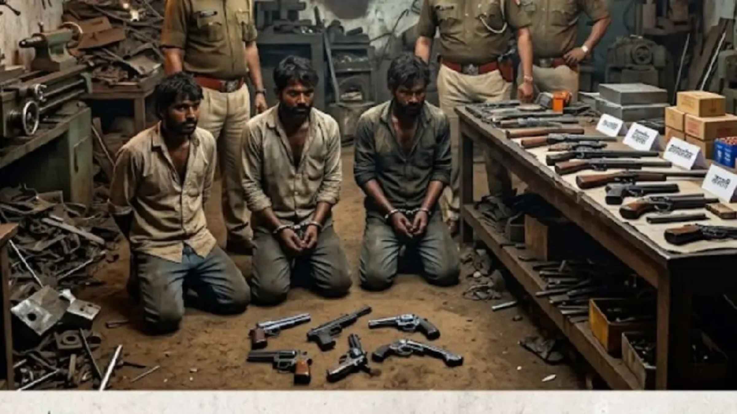 20 साल से देसी कट्टे बनाने का उस्ताद 60 कट्टे महीने तैयार करने की क्षमता वाली फैक्ट्री चला रहा था, दिल्ली पुलिस ने मुरादाबाद से किया बड़ा खुलासा illegal arms factory