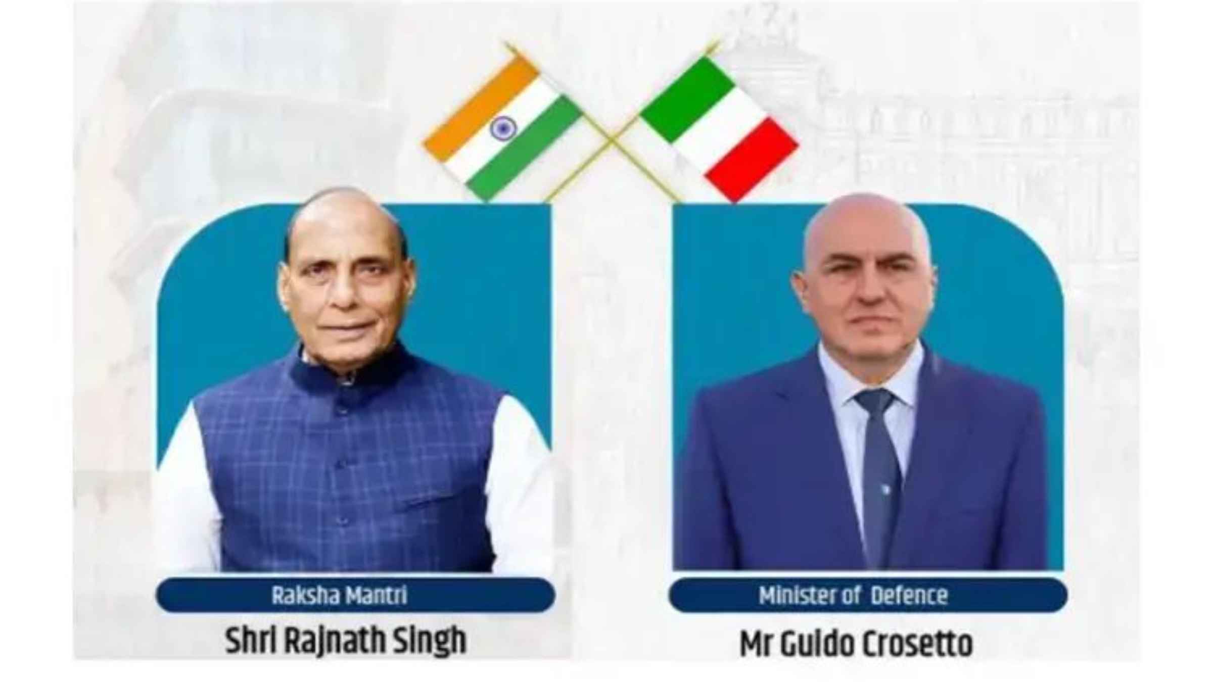भारत और इटली के बीच बड़ी डिफेंस डील की तैयारी? राजनाथ सिंह और गुइडो क्रोसेटो की मुलाकात से दुश्मन परेशान india italy defense cooperation