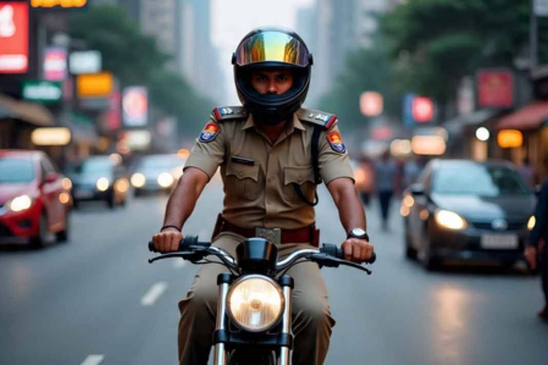 महाराष्ट्र: पुलिसकर्मियों के लिए हेलमेट अनिवार्य, बिना हेलमेट मिलने पर लगेगा जुर्माना, सेवा पुस्तिका में होगी एंट्री maharashtra police