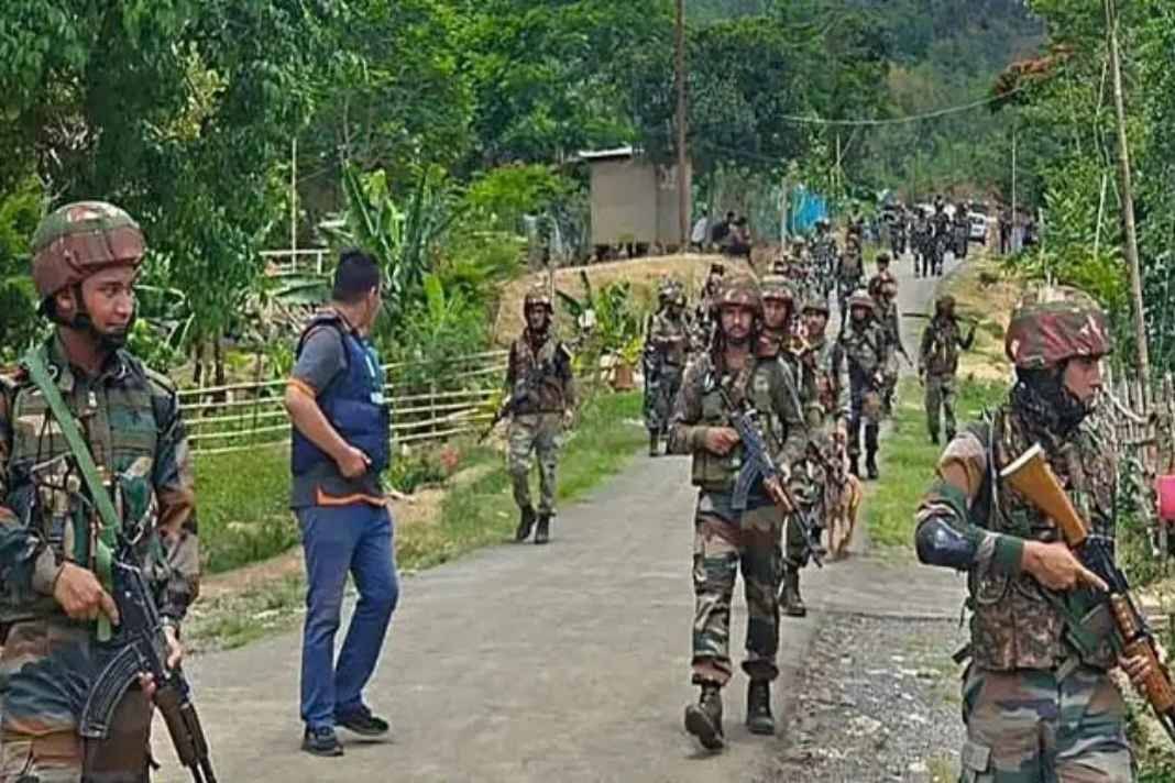 manipur weapons seizure