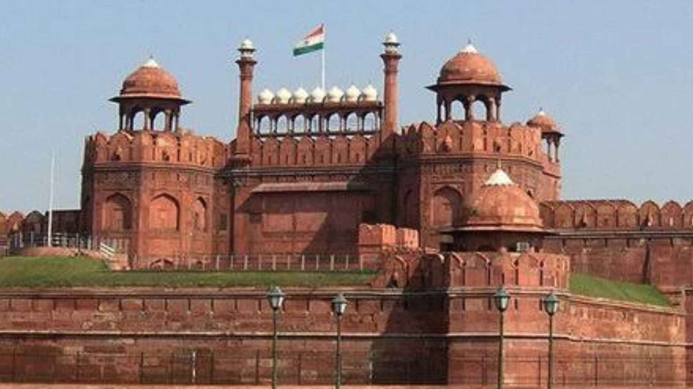 red fort delhi mughal architecture