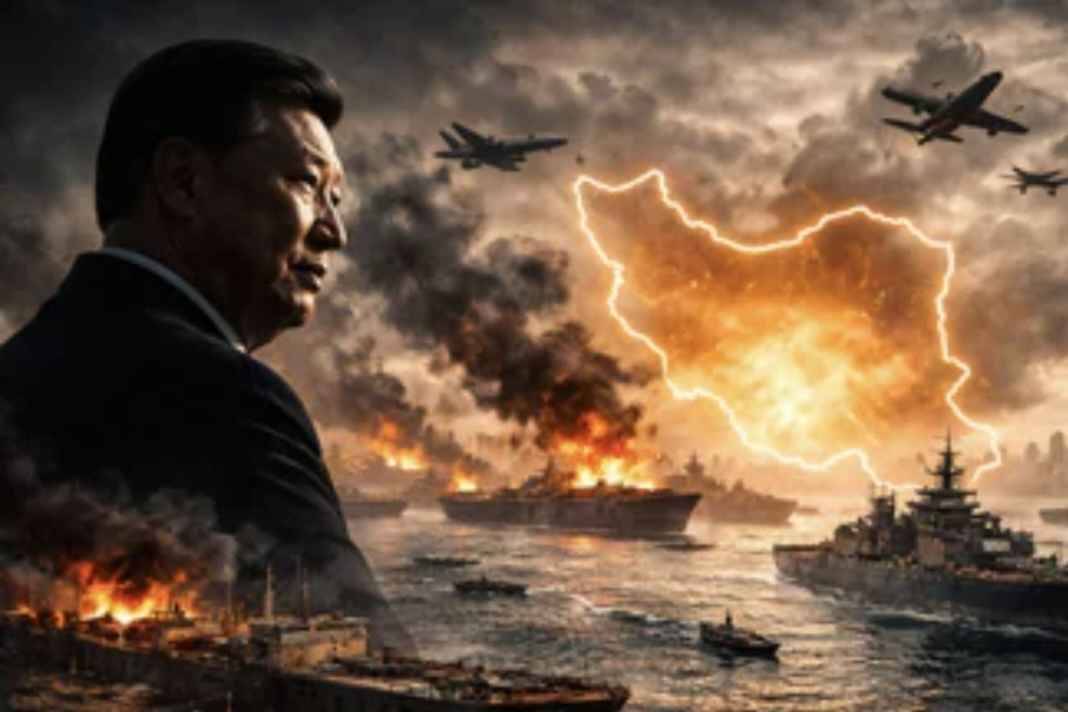 मिडिल ईस्ट में मचे हाहाकार के बीच चीन का सबसे बड़ा गेम, ईरान के साथ मिलकर दुनिया की सांसें रोकने की तैयारी strait of hormuz