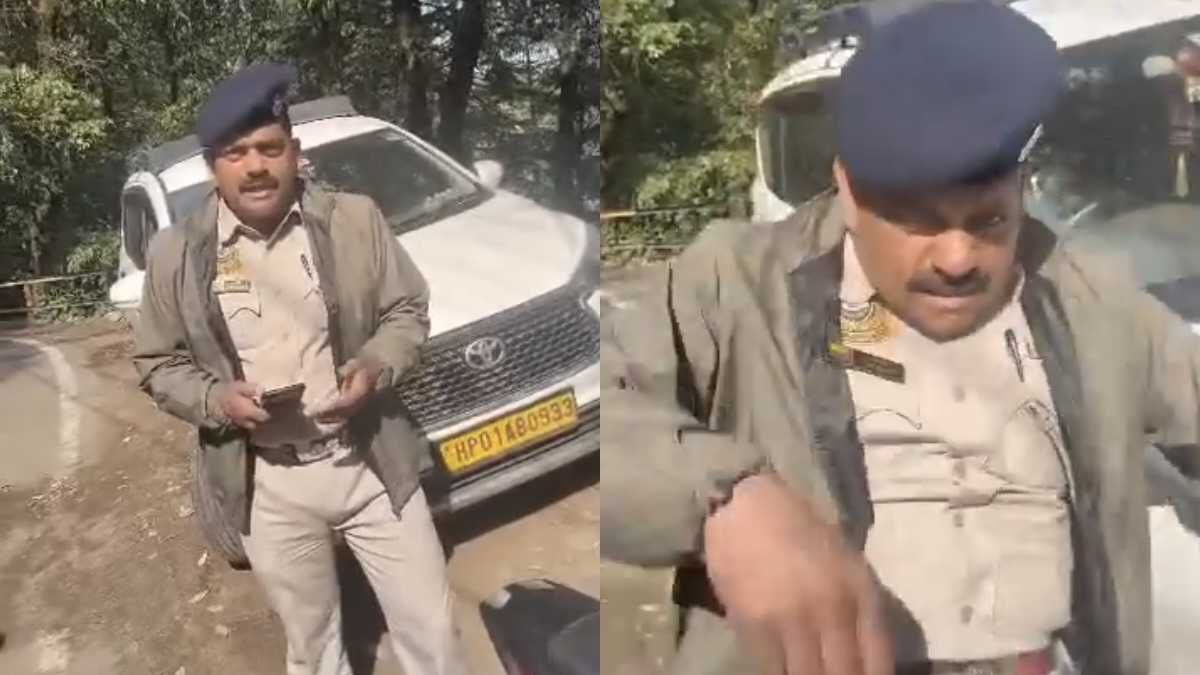 शिमला में पुलिस की दबंगई: टैक्सी ड्राइवर को सरेआम मारी लात, वीडियो वायरल होते ही SP ने लिया बड़ा एक्शन ASIPyar Singh Suspend