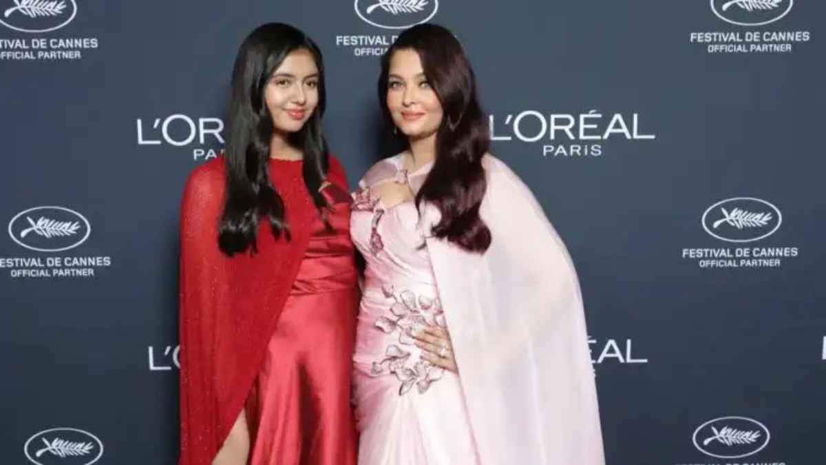 Aishwarya Rai and Aaradhya Bachchan
