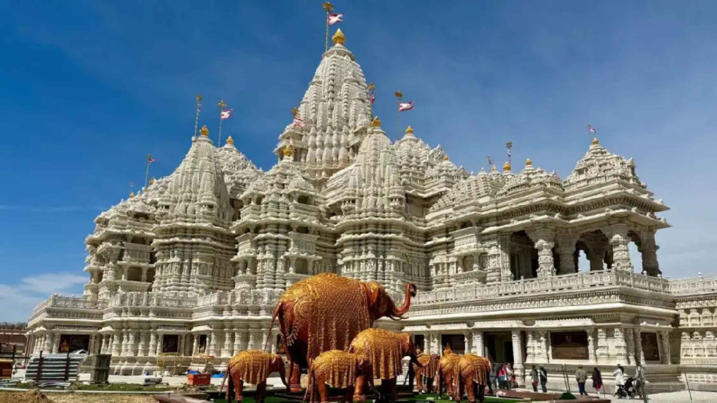 अमेरिका में बना भारत के बाहर दुनिया का सबसे भव्य हिंदू मंदिर, जानिए इसकी अनोखी वास्तुकला और दर्शन की पूरी कहानी Akshardham Temple BAPS Swaminarayan