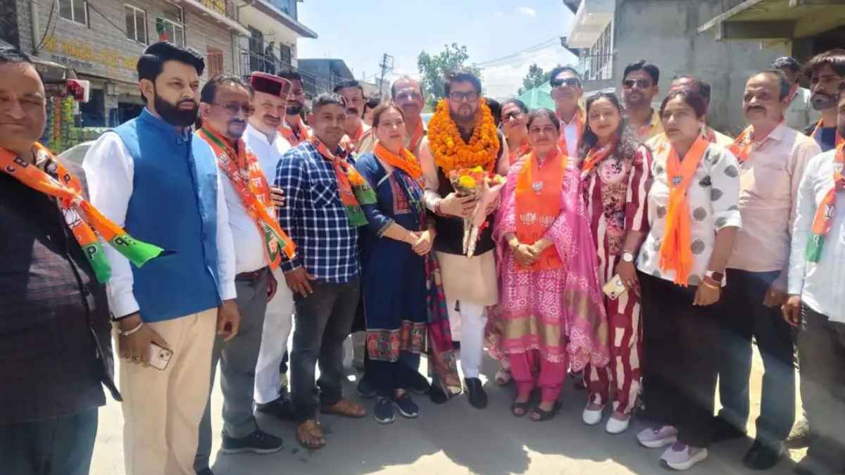 हिमाचल पर 1.12 लाख करोड़ का कर्ज, अनुराग ठाकुर ने बताया- सुक्खू सरकार यारों की सरकार! Anurag Thakur