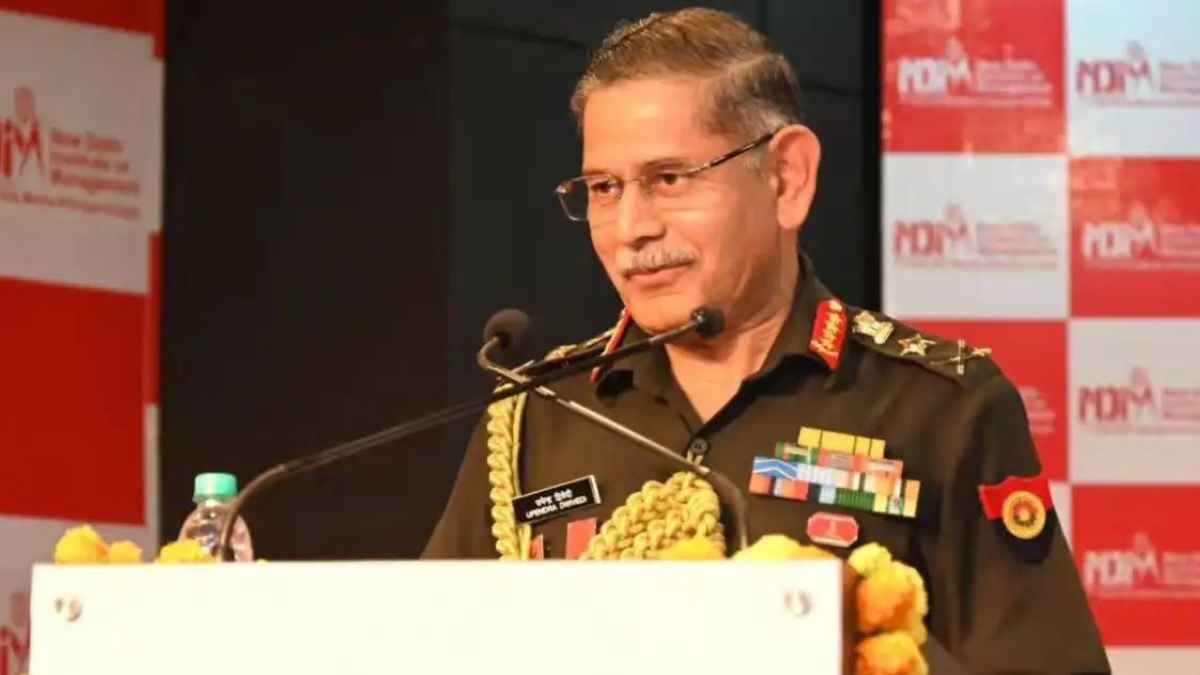 Army Chief Upendra Dwivedi