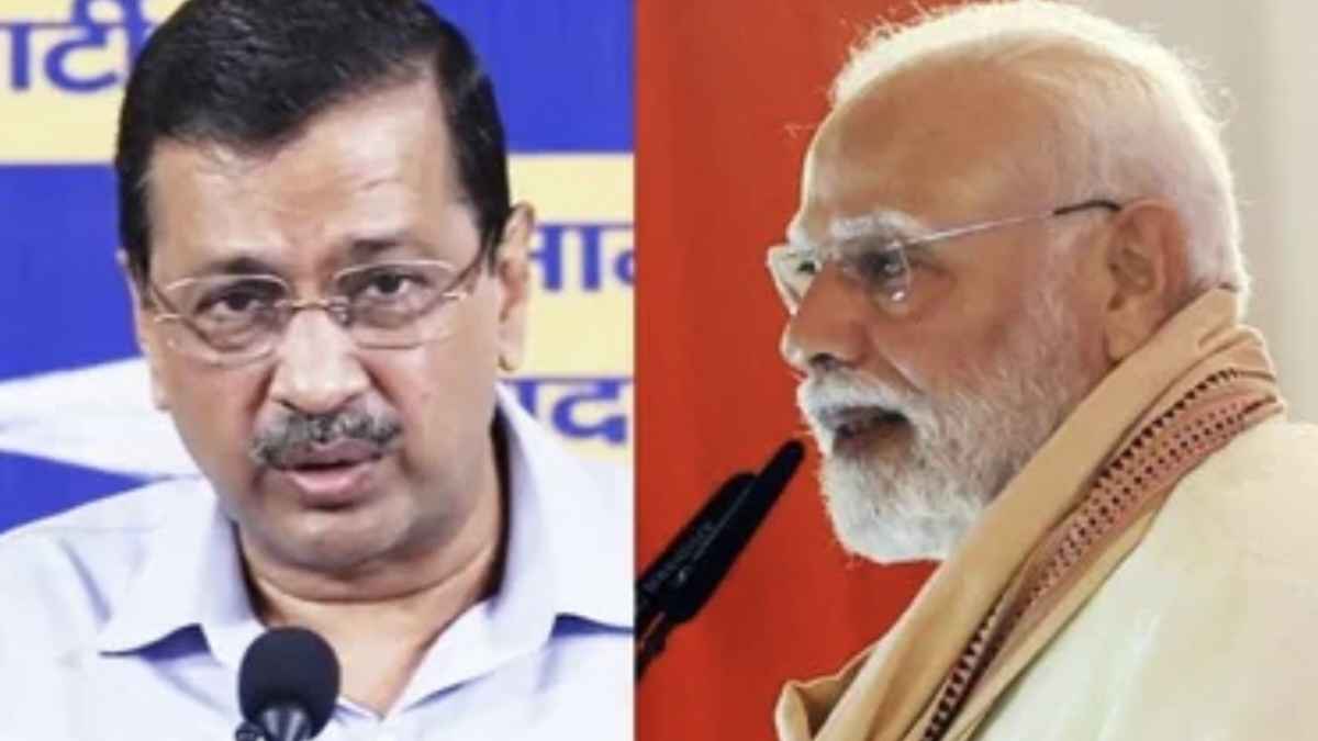 Arvind Kejriwal and PM Modi