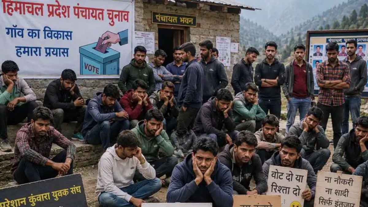 Himachal Panchayat Election: ‘कोई तो हमारी शादी करवा दो’, हिमाचल पंचायत चुनाव में गूंजा कुंवारे युवाओं का अनोखा दर्द Bachelors in Himachal
