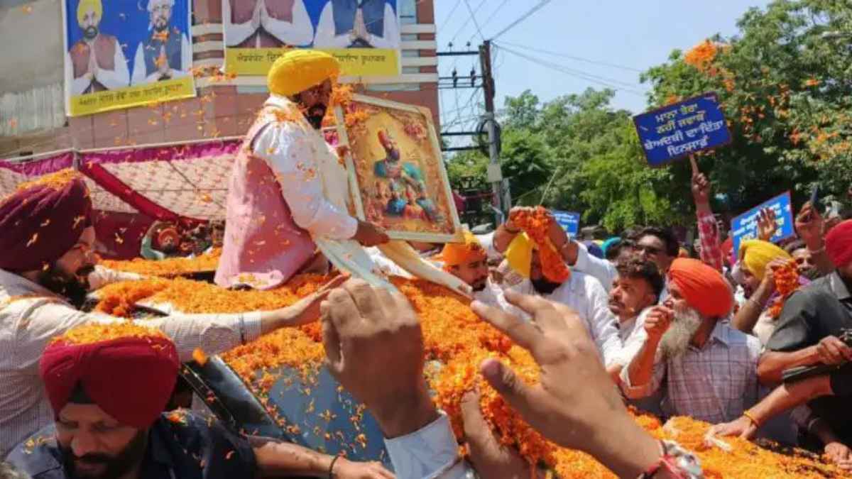 पंजाब: बेअदबी के खिलाफ सख्त कानून लागू होने पर ‘शुकराना यात्रा’ पर निकले सीएम मान, जालंधर पहुंचे BhagwantMann