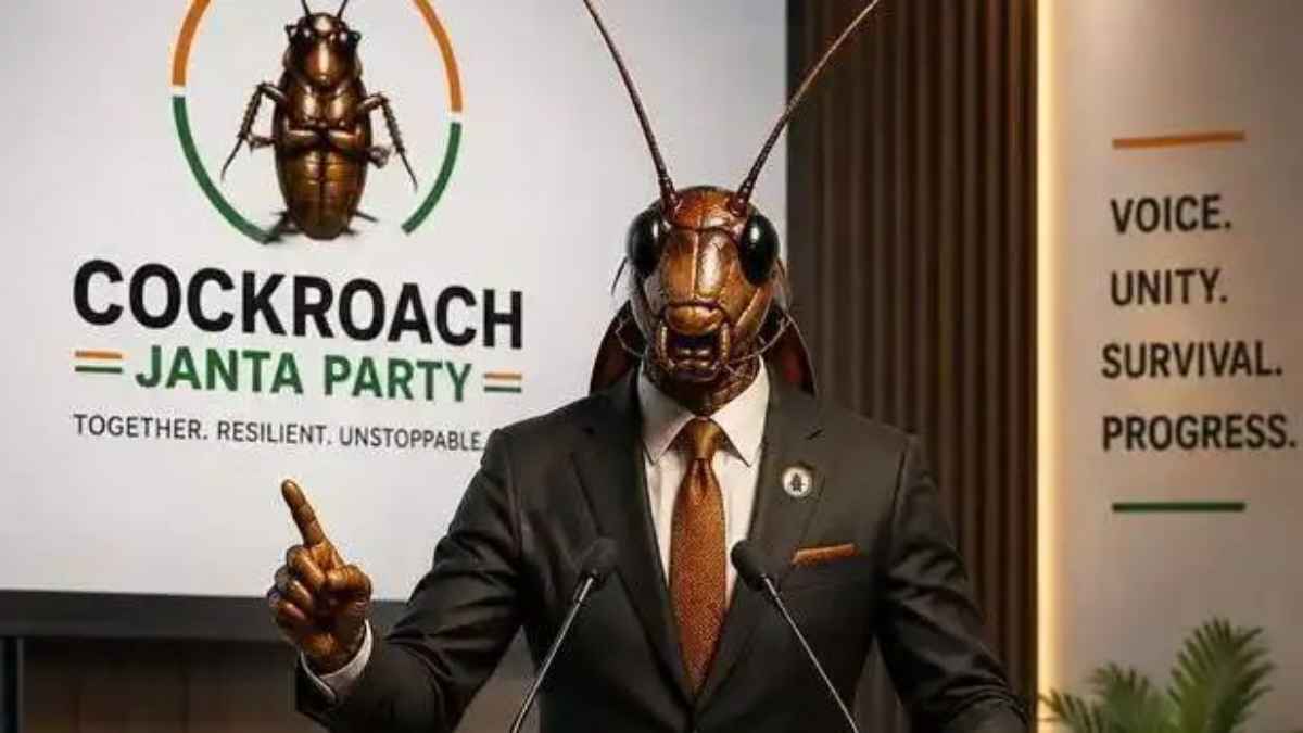 CJP Viral Trends: सोशल मीडिया पर क्यों आई कॉकरोच जनता पार्टी की बाढ़ और कैसे इसने हिलाया सियासी गलियारा? CJP