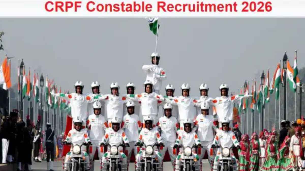 CRPF Recruitment: सीआरपीएफ में 9 हजार से ज्यादा पदों पर नौकरी का आखिरी मौका, आज बंद हो जाएगी विंडो, तुरंत करें अप्लाई! CRPFRecruitment