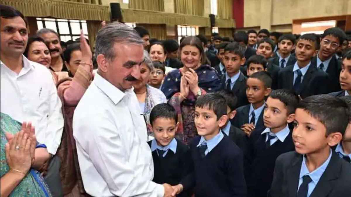 शिमला के सरकारी स्कूल में सीएम सुक्खू का बड़ा एलान, क्या अब बदल जाएगी हिमाचल की शिक्षा व्यवस्था? Chief Minister Sukhwinder Singh Sukhu